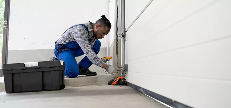 Fix Garage Door Sensor Wires Blue Island