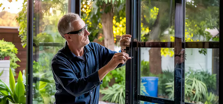Replacing Sliding Door Lock Blue Island